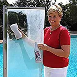 Bring It On Glass and Surface Cleaner with Oxygen Bleach and Sodium Bicarbonate - Non-Toxic Cleaning Alternative for Shower Doors