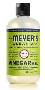 Mrs Meyers Vinegar Gel Cleaner Removes Water Spots from Glass Shower Doors