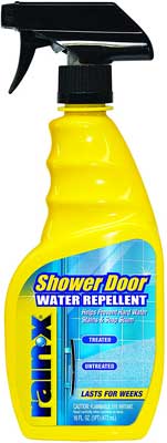 Rain X Shower Door Cleaner Repels Water from Glass for Less Cleaning