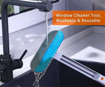Washable and Re-Usable Window Screen Cleaning Brush